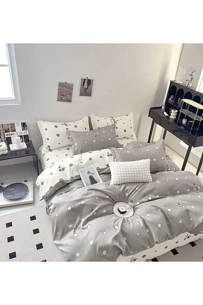 CHIRASO CHIRASO Finet Bedding Set, 6 Pieces, Sheet 240x250, Quilt 200x230, 4 Pillowcases, Print