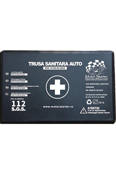 motor starter Trusa sanitara auto Motor Starter DIN13164, omologata RAR-OCP 5040/2022, ANMDMR 8300/2022, valabili