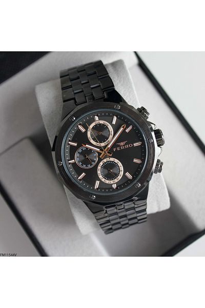 FERRO Fm11544V Men's Wrist Watch with Steel Cord