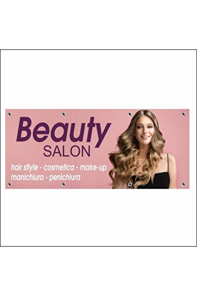 media Banner „Salon de înfrumusețare” model 4, 200 x 80 cm