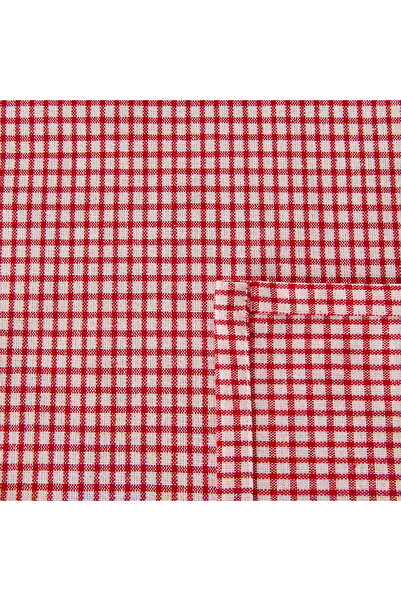 MATMEL Soft Gingham Runner - Red - 50X130 cm
