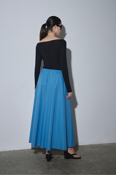 Suud Collection Dark Navy Blue Lindy Blouse