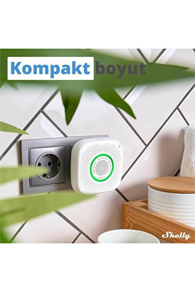 Shelly Gas (gaz) Sensörü, Cng, Doğalgaz, Akıllı Ev, Ev Güvenliği, Uzaktan Kontrol