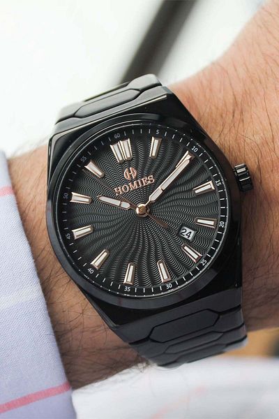 Homies Hm26419S01-6 Men's Wrist Watch with Steel Cord