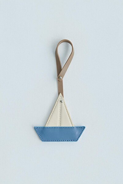 Suud Collection Blue Ship Charm