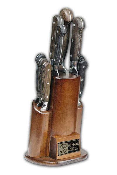 Skygo 61504Ym - Sürmene Local Kitchen Knife Set - Set of 10