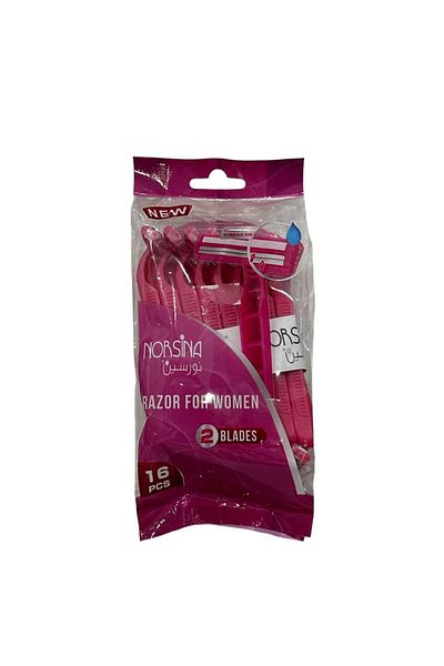 Norsina Norsina Women's Razor Blades 2 Blades 16 Pieces