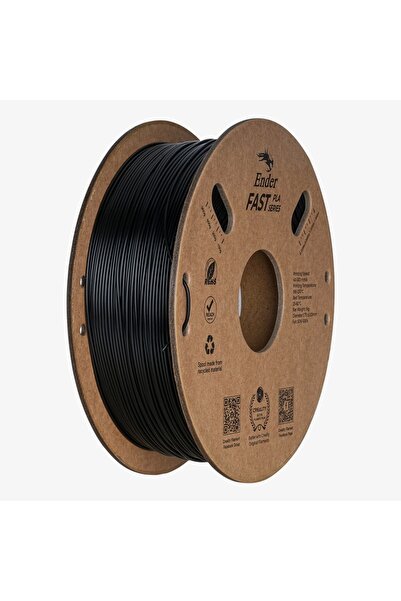 Creality Ender Fast PLA Filament Siyah 1.75mm 1kg