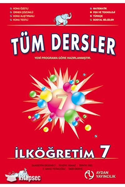 Aydan Yayıncılık 7.sınıf Tüm Dersler Konu Anlatım - Aydan Yayınları
