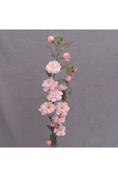 Choice Light Pink 90CM High Quality Artificial Flower Long Branch Silk Camellia Family Vase Arrangement Wed