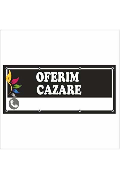 media Banner "Oferim cazare" model 1, 150 x 60 cm