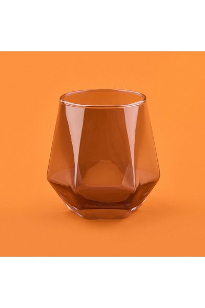 MATMEL Harper 6-Piece Glass Cup - Smoked - 320 ml