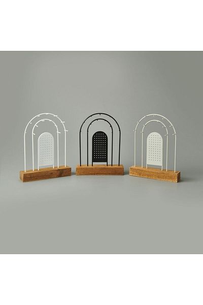 MATMEL Organizer for Jewelry Stylish and Convenient, 23X5X18 Cm, Color White.