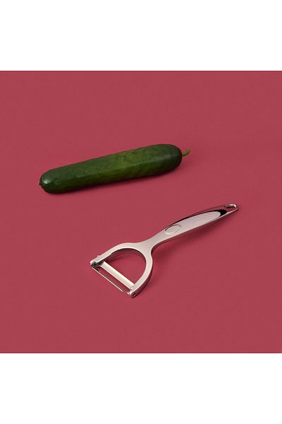 ASPARTAM Vertical Peeler - Silver - 17X5 cm