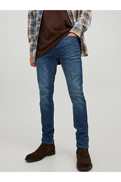Jack & Jones JJIGLENN JJORIGINAL AM 819 Ανδρικό τζιν παντελόνι με χαμηλή μέση και λεπτή εφαρμογή 12224987