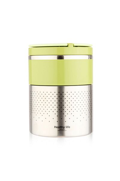 MATMEL 2 Layer Steel Food Thermos - - 1.5 Lt
