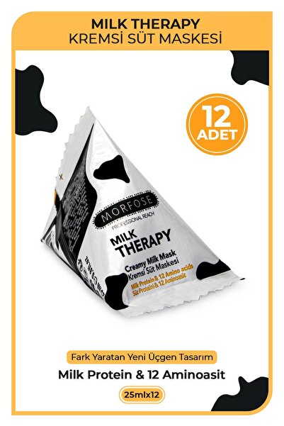 Morfose Milk Therapy Onigiri Süt Maskesi 25 ml 12 Adet