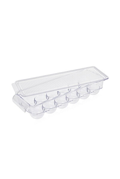 MATMEL Egg Storage Container with Lid - Transparent