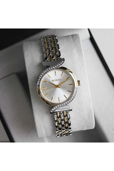 Homies Hm26560S01-3 Women Wrist Watch with Steel Cord
