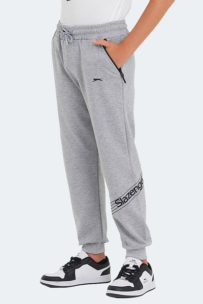 Slazenger LIKE Unisex Παιδικό Φούτερ Πέτρινο Γκρι