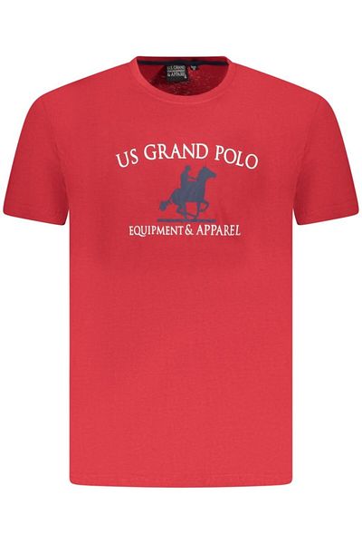 U.S. GRAND POLO EQUIPMENT & APPAREL U.S. Grand POLO Men's printed cotton T-shirt
