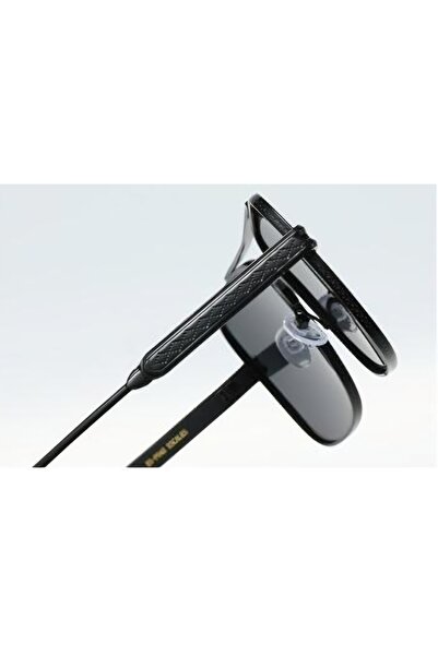 Escales Men's Polarized Glass Metal Frame Sunglasses