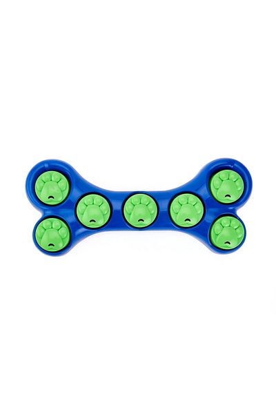 MATMEL Dog Reward Puzzle Toy - Blue / Green - 39 cm