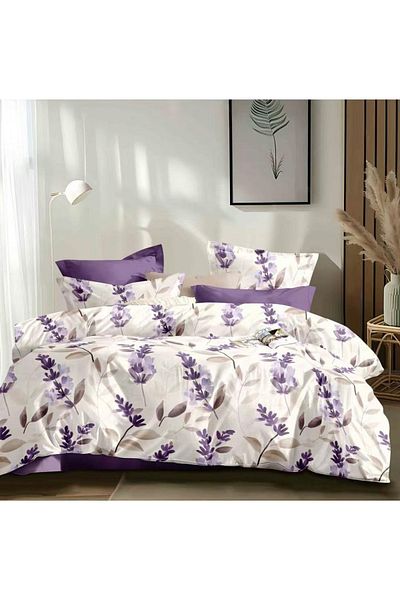CHIRASO CHIRASO Finet Bedding Set, 6 Pieces, 2 Persons, Sheet 230x240, Quilt 200x230, 4 Pillowcases, Print