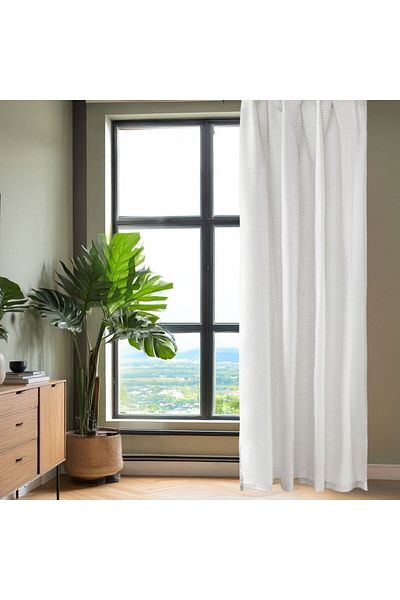 MATMEL Fon Curtain 19944 - Gray - 140X270 cm
