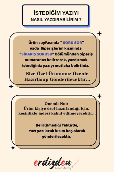 ERDİZDEN مجموعة من 6 أكواب خشبية مقطوعة بالليزر وقاعدة أكواب مكتوبة بشكل خاص من إرديز