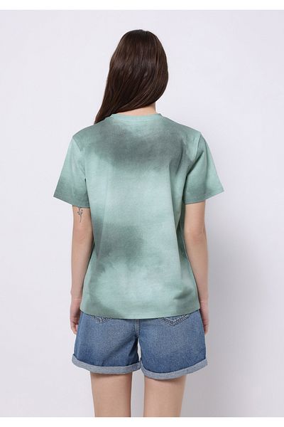 Colin's Tricou cu mânecă scurtă multicolor pentru femei, cu gât rotund, cu croiala normală