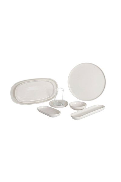 MATMEL Toledo 29 Piece Breakfast Set - White