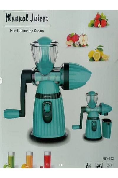 Meileyi 2-in-1 Manual Juicer & Ice Cream Maker