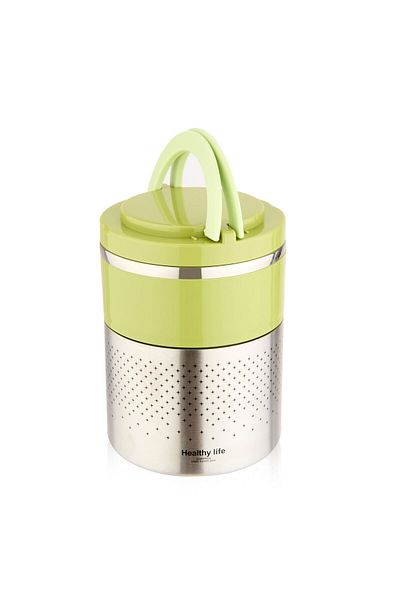 MATMEL 2 Layer Steel Food Thermos - - 1.5 Lt