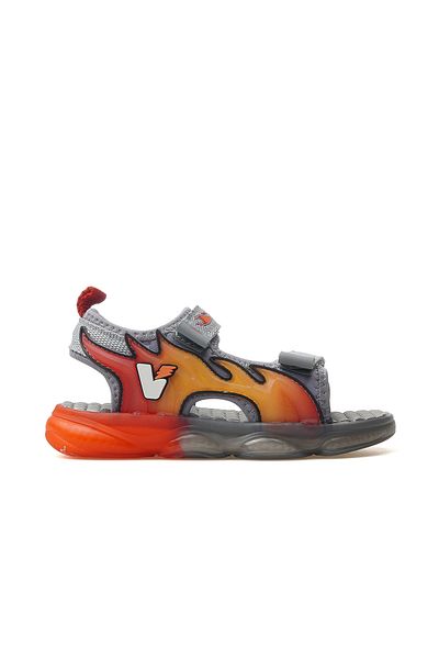 Vicco Jack Boy's Lighted Sandals 25Y 332.256 Pe Gray