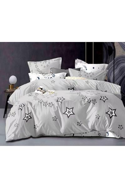 CHIRASO CHIRASO Finet Bedding Set, 6 Pieces, 2 Persons, Sheet 230x240, Quilt 200x230, 4 Pillowcases, Print