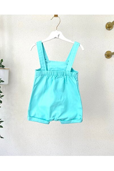 Purenestore Teddy Bear Punch Pocketed Baby Girl Boy Children's Salopet