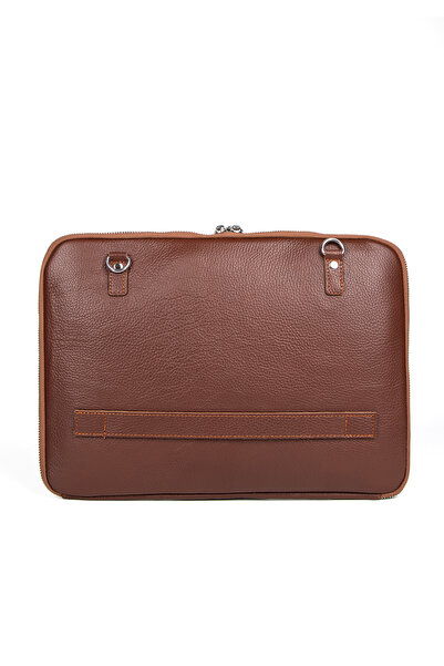 deridense Θήκη φορητού υπολογιστή Macbook Air Pro 13" & 14" ιντσών από γνήσιο δέρμα