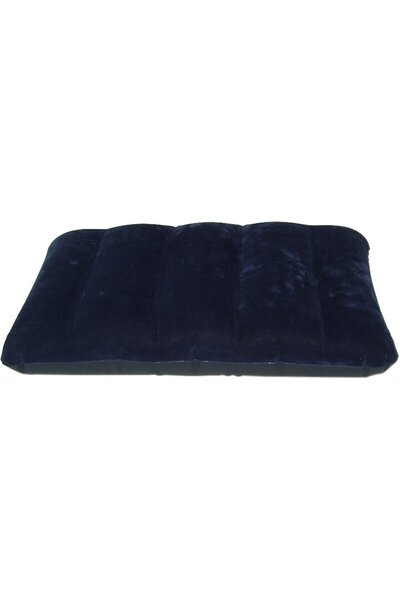 Intex Pernă gonflabilă Ntex acoperită cu catifea 43x28x9cm