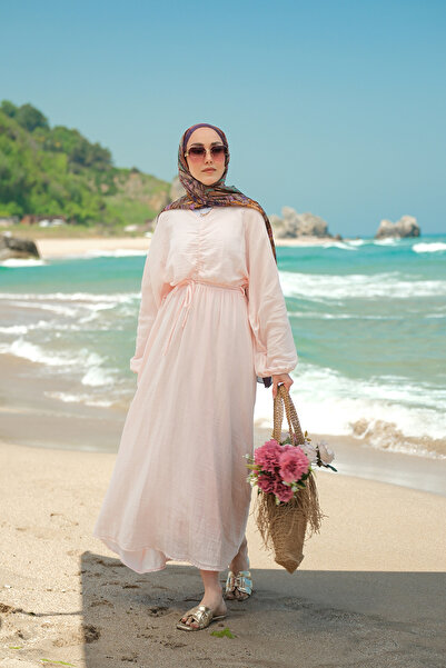 LOCCO Women's Olivia Dress Pink