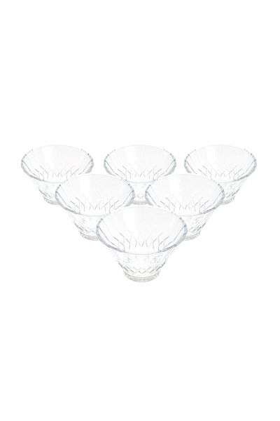 Paşabahçe Vanilla 6-Piece Bowl - Transparent - 170 ml