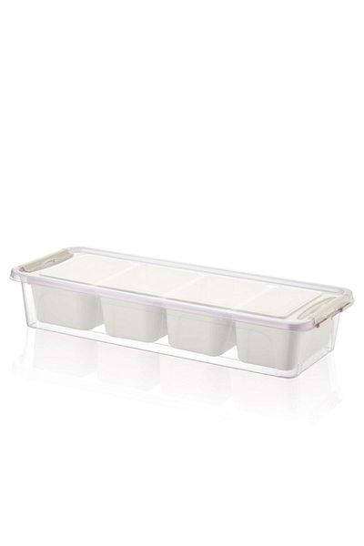 ASPARTAM Compartment Storage Container - Asorti - 2.5 Lt