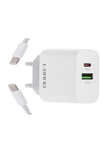 OEM Incarcator de perete, USB-C, Incarcare rapida, 18W, Alb