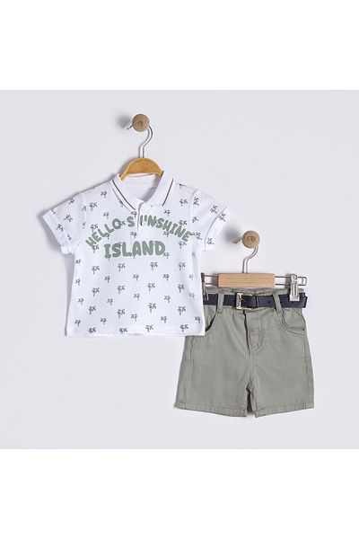 Bulut Baby Baby Boy-Child Summer, Holiday T-Shirt-Shorts Set