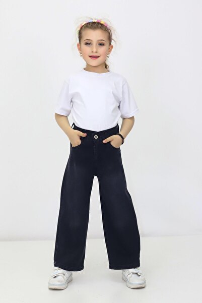 RAPİDO LİFE Pantaloni de blugi pentru fete Model drept Blugi cu picioare tubu...
