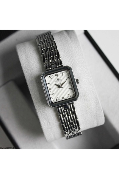 Homies HM26097S01-1 ساعة يد نسائية بسوار فولاذي