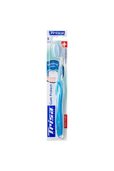 Trisa Gum Protect Soft Manual Toothbrush 693847 Blue