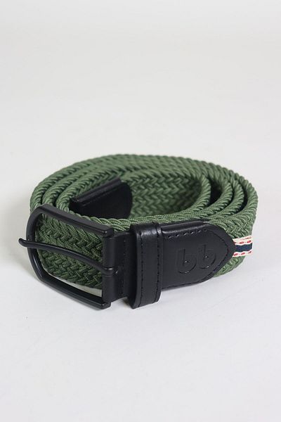 babbelt Elastic Knitted Unisex Belt Khaki
