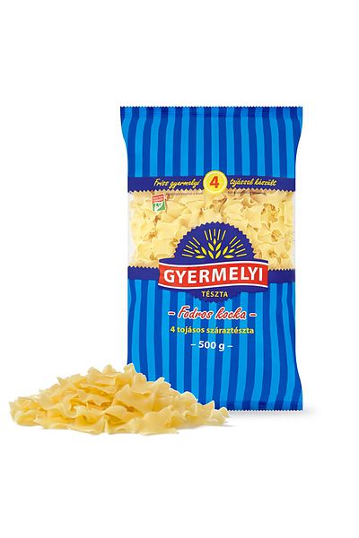 Gyermelyi Paste pătrate, încrețite, 500 g x 6