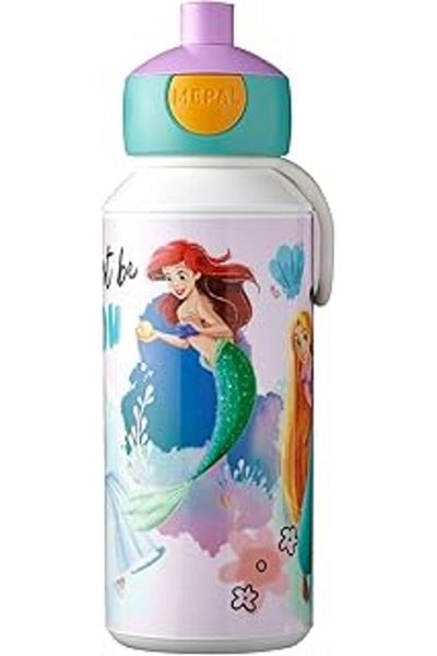 Mu Art Ahşap Mepal - Pop-Up Campus Beverage Bottle, Water Bottle, Leak Proof Bottle for School, Reusable, Bp